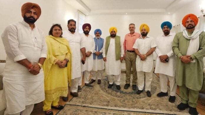 ਪੰਜਾਬ ਲੋਕ ਸਭਾ ਚੋਣਾਂ: ਮਾਨ ਨੇ ਪਟਿਆਲਾ, ਫਰੀਦਕੋਟ 'ਚ 'ਆਪ' ਉਮੀਦਵਾਰਾਂ, ਵਿਧਾਇਕਾਂ ਨਾਲ ਕੀਤੀ ਮੁਲਾਕਾਤ