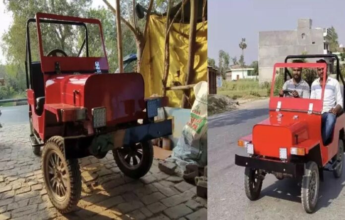 Mahindra Thar ਨਹੀਂ ਖਰੀਦ ਸਕਿਆ ਤਾਂ ਨੌਜਵਾਨ ਨੇ ਘਰ 'ਚ ਹੀ ਬਣਾ ਦਿੱਤੀ 'Mini Thar' ਇੱਕ ਚਾਰਜ਼ਿੰਗ 'ਚ ਚਲਦੀ ਹੈ 100 ਕਿਲੋਮੀਟਰ