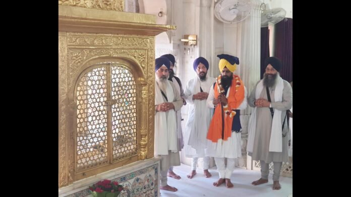 ਐਸਜੀਪੀਸੀ ਦੀ ਗੁਪਤ ਕਦਮ: ਤਖ਼ਤ ਕੇਸਗੜ੍ਹ ਸਾਹਿਬ ਦੇ ਜਥੇਦਾਰ ਨੇ ਵੀਰਵਾਰ ਦੇ ਸਮੇਂ ਲਈ ਚਾਰਜ ਸੰਭਾਲਿਆ