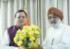 ਸ੍ਰੀ ਹੇਮਕੁੰਟ ਸਾਹਿਬ ਮੈਨੇਜਮੈਂਟ ਟਰੱਸਟ ਦੇ ਪ੍ਰਧਾਨ ਨਰਿੰਦਰ ਜੋਤ ਸਿੰਘ ਬਿੰਦਰਾ ਨੇ ਮੁੱਖ ਮੰਤਰੀ ਪੁਸ਼ਕਰ ਸਿੰਘ ਧਾਮੀ ਨਾਲ ਕੀਤੀ ਮੁਲਾਕਾਤ ਸ੍ਰੀ ਹੇਮਕੁੰਟ ਸਾਹਿਬ ਮੈਨੇਜਮੈਂਟ ਟਰੱਸਟ ਦੇ ਪ੍ਰਧਾਨ ਨਰਿੰਦਰ ਜੋਤ ਸਿੰਘ ਬਿੰਦਰਾ ਨੇ ਮੁੱਖ ਮੰਤਰੀ ਪੁਸ਼ਕਰ ਸਿੰਘ ਧਾਮੀ ਨਾਲ ਕੀਤੀ ਮੁਲਾਕਾਤ