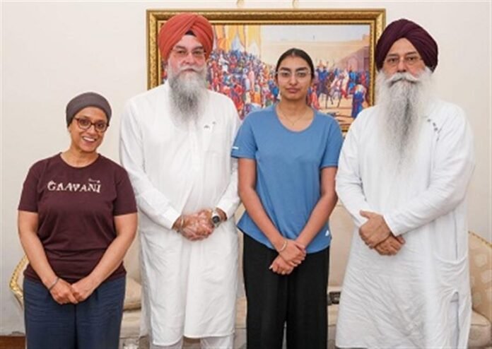 ਸਪੀਕਰ ਨੇ ਬਲਦੇਪ ਸਿੰਘ ਅਤੇ ਨਵਪ੍ਰੀਤ ਕੌਰ ਨਾਲ ਮੁਲਾਕਾਤ ਕੀਤੀ