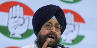 ਮਾਨ ਸਰਕਾਰ ਵੱਲੋਂ ਲਿਆ 11,200 ਕਰੋੜ ਰੁਪਏ ਦਾ ਕਰਜ਼ਾ ਪੰਜਾਬ ਦੀ ਮਾੜੀ ਆਰਥਿਕ ਹਾਲਤ ਦਾ ‘ਸ਼ੀਸ਼ਾ’ : ਪ੍ਰਤਾਪ ਬਾਜਵਾ ਮਾਨ ਸਰਕਾਰ ਵੱਲੋਂ ਲਿਆ 11,200 ਕਰੋੜ ਰੁਪਏ ਦਾ ਕਰਜ਼ਾ ਪੰਜਾਬ ਦੀ ਮਾੜੀ ਆਰਥਿਕ ਹਾਲਤ ਦਾ 'ਸ਼ੀਸ਼ਾ' : ਪ੍ਰਤਾਪ ਬਾਜਵਾ