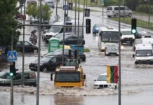 Summer rains will fall from Lithuania