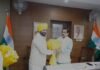 CM Calls on Union Minister, Seeks Immediate Release of State’s Share in RDF and Market Fee Worth Over 9,000Cr