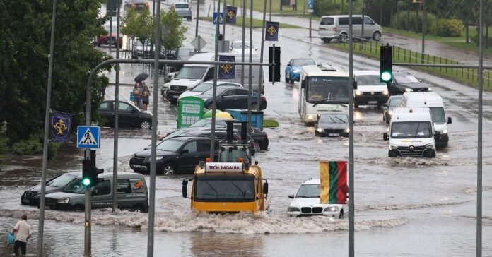 Summer rains will fall from Lithuania