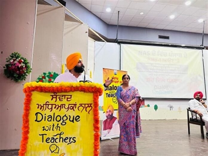 Education Department, Once Neglected, Now No. 1 in Country: Harjot Bains