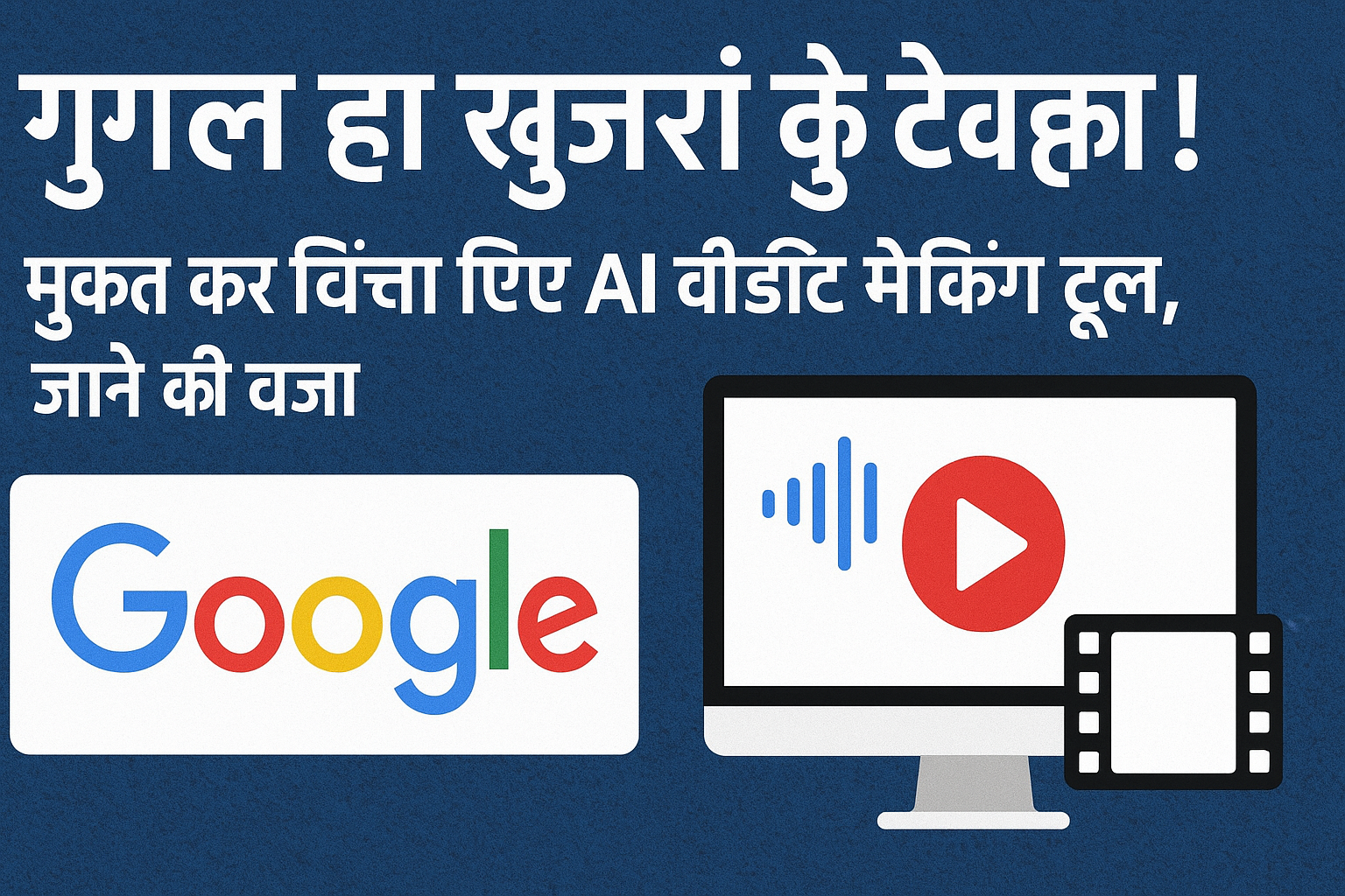 ਗੂਗਲ ਦਾ ਯੂਜ਼ਰਸ ਨੂੰ ਤੋਹਫ਼ਾ! ਮੁਫ਼ਤ ਕਰ ਦਿੱਤਾ ਇਹ AI ਵੀਡੀਓ ਮੇਕਿੰਗ ਟੂਲ, ਜਾਣੋ ਕੀ ਵਜ੍ਹਾ