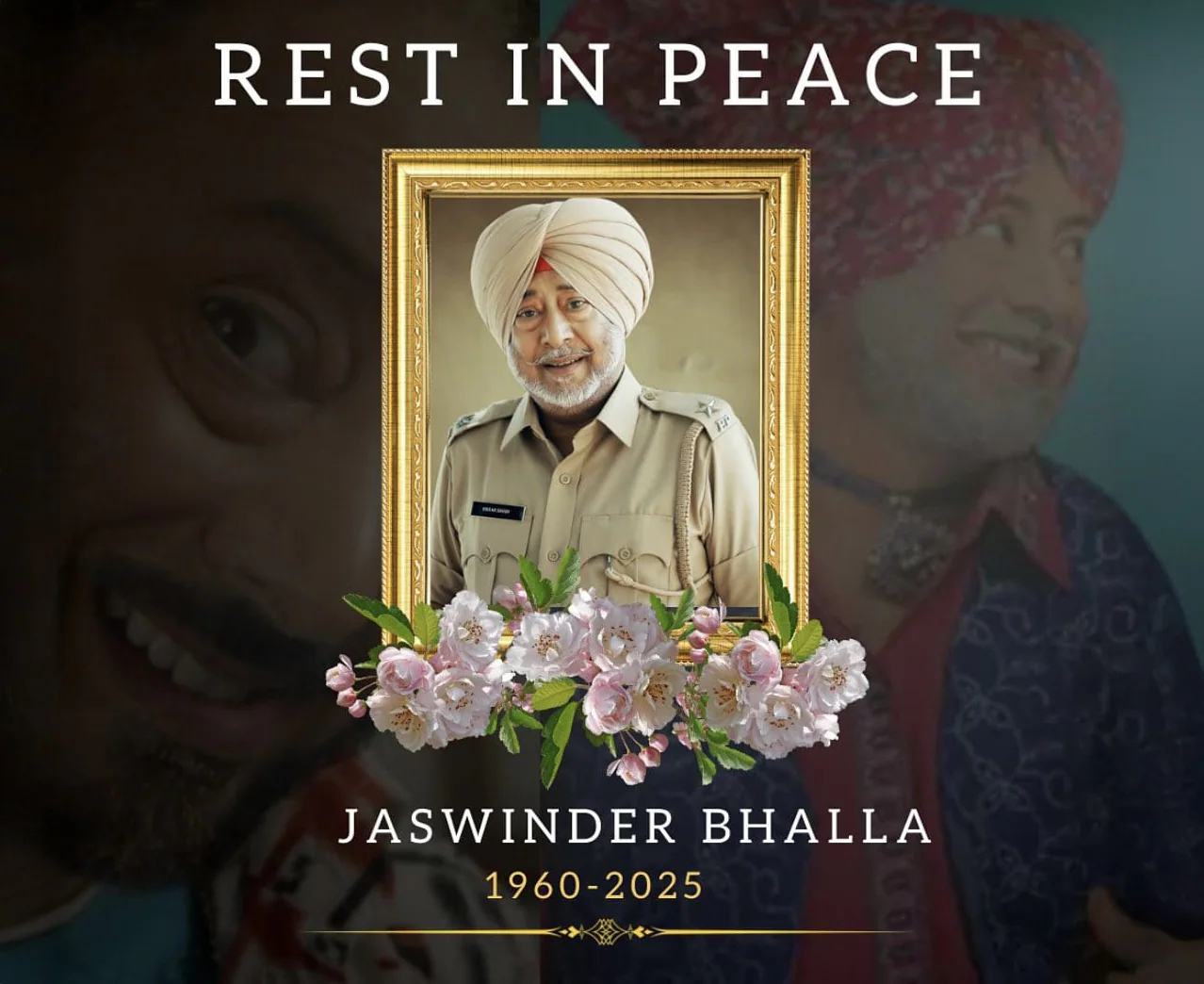 Various political leaders including Sukhbir Singh Badal expressed grief over the demise of Jaswinder Bhalla.