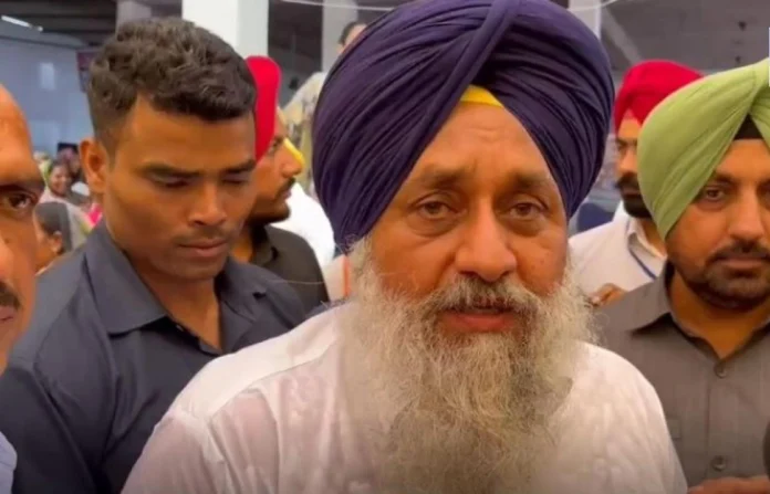 Regarding the Tarn Taran by-election, Sukhbir Singh Badal held meetings with party workers in favor of candidate Bibi Sukhwinder Kaur Randhawa.