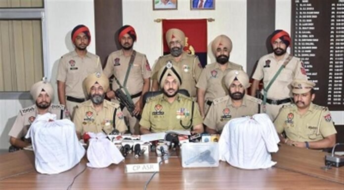 Amritsar Police busts drug cartel, arrests 9 smugglers including AAP Sarpanch with 20 kg heroin