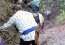 5 members of the same family buried under debris due to landslide in Mandi district, 3 people died