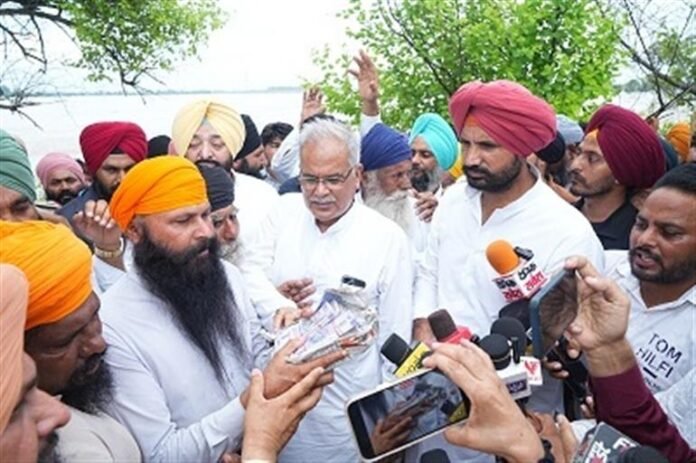 Punjab floods are man-made disaster: Bhagel
