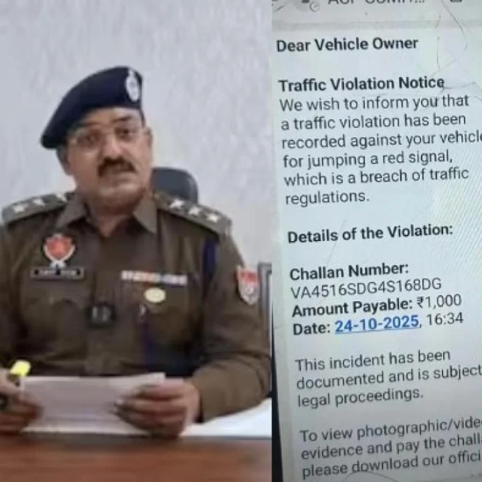 ਲੁਧਿਆਣਾ 'ਚ ACP ਸੁਮਿਤ ਸੂਦ ਦਾ ਮੋਬਾਈਲ ਫੋਨ ਹੋਇਆ ਹੈਕ ,ਲੋਕਾਂ ਨੂੰ ਵਟਸਐਪ 'ਤੇ ਭੇਜੇ ਜਾ ਰਹੇ ਨੇ ਚਲਾਨ ਸਬੰਧੀ ਮੈਸੇਜ ACP Sumit Sood's mobile phone hacked in Ludhiana, messages regarding challans are being sent to people on WhatsApp