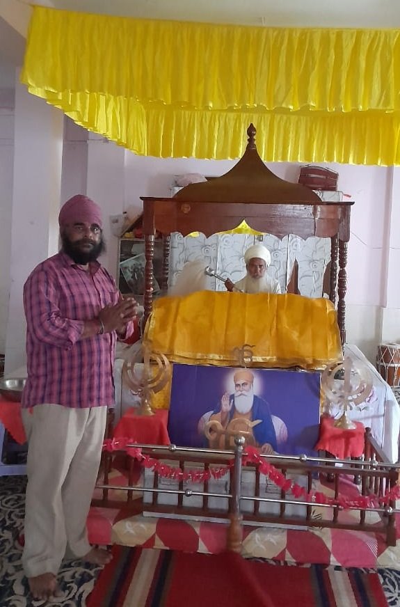 The birth anniversary of the fourth Guru, Shri Guru Ramdas Ji, was celebrated with devotion and faith at Bacheli Gurdwara Sahib.