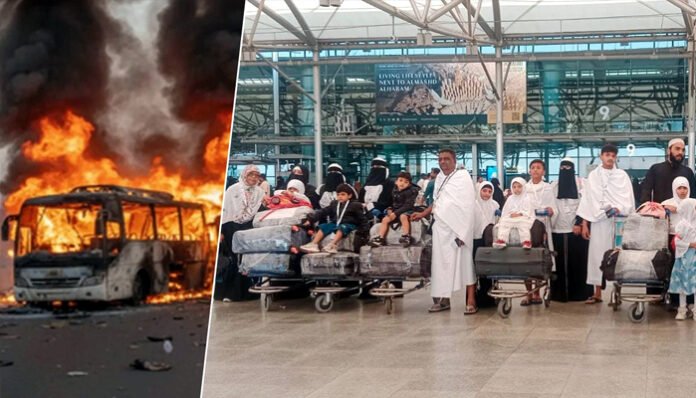 ਸਾਊਦੀ ਅਰਬ ਬੱਸ ਹਾਦਸੇ ’ਚ ਹੈਦਰਾਬਾਦ ਦੇ ਇੱਕ ਪਰਿਵਾਰ ਦੀਆਂ ਤਿੰਨ ਪੀੜ੍ਹੀਆਂ ਖਤਮ, 18 ਲੋਕਾਂ ਦੀ ਹੋਈ ਮੌਤ ਸਾਊਦੀ ਅਰਬ ਬੱਸ ਹਾਦਸੇ ’ਚ ਹੈਦਰਾਬਾਦ ਦੇ ਇੱਕ ਪਰਿਵਾਰ ਦੀਆਂ ਤਿੰਨ ਪੀੜ੍ਹੀਆਂ ਖਤਮ, 18 ਲੋਕਾਂ ਦੀ ਹੋਈ ਮੌਤ