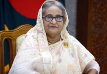 ਬੰਗਲਾਦੇਸ਼ ਦੀ ਸੱਤਾ ਤੋਂ ਬੇਦਖਲ ਨੇਤਾ ਸ਼ੇਖ ਹਸੀਨਾ ਨੂੰ ਮਨੁੱਖਤਾ ਵਿਰੁੱਧ ਅਪਰਾਧਾਂ ਲਈ ਮੌਤ ਦੀ ਸਜ਼ਾ ਸੁਣਾਈ ਗਈ ਹੈ ਬੰਗਲਾਦੇਸ਼ ਦੀ ਸੱਤਾ ਤੋਂ ਬੇਦਖਲ ਨੇਤਾ ਸ਼ੇਖ ਹਸੀਨਾ ਨੂੰ ਮਨੁੱਖਤਾ ਵਿਰੁੱਧ ਅਪਰਾਧਾਂ ਲਈ ਮੌਤ ਦੀ ਸਜ਼ਾ ਸੁਣਾਈ ਗਈ ਹੈ