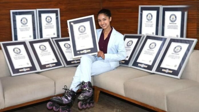 ਚੰਡੀਗੜ੍ਹ ਦੀ ਜਾਨਵੀ ਨੇ ਰਚਿਆ ਇਤਿਹਾਸ, ਭਾਰਤ ਦਾ ਰਿਕਾਰਡ 'ਕੁਈਨ' ਬਣੀ 18 ਸਾਲਾ ਕੁੜੀ, ਸਚਿਨ ਤੋਂ ਬਾਅਦ ਦੂਜੀ ਖਿਡਾਰੀ ਚੰਡੀਗੜ੍ਹ ਦੀ ਜਾਨਵੀ ਨੇ ਰਚਿਆ ਇਤਿਹਾਸ, ਭਾਰਤ ਦਾ ਰਿਕਾਰਡ 'ਕੁਈਨ' ਬਣੀ 18 ਸਾਲਾ ਕੁੜੀ, ਸਚਿਨ ਤੋਂ ਬਾਅਦ ਦੂਜੀ ਖਿਡਾਰੀ