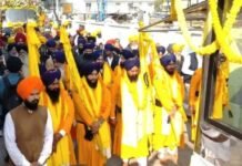 ਗੁ: ਮਟਨ ਸਹਿਬ ਤੋਂ ਰਵਾਨਾ ਨਗਰ ਕੀਰਤਨ ਡੇਰਾ ਬਾਬਾ ਬਲਵੰਤ ਸਿੰਘ ਪੁੱਜਣ ਉਪਰੰਤ ਅਗਲੇ ਪੜਾਅ ਲਈ ਰਵਾਨਾ ਗੁ: ਮਟਨ ਸਹਿਬ ਤੋਂ ਰਵਾਨਾ ਨਗਰ ਕੀਰਤਨ ਡੇਰਾ ਬਾਬਾ ਬਲਵੰਤ ਸਿੰਘ ਪੁੱਜਣ ਉਪਰੰਤ ਅਗਲੇ ਪੜਾਅ ਲਈ ਰਵਾਨਾ