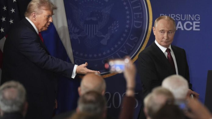 ਪੁਤਿਨ ਦਾ ਟਰੰਪ ਨੂੰ ਆਪਣੀ ਉਂਗਲੀ ਦੇ ਦੁਆਲੇ ਘੁੰਮਾਉਣ ਦੀ ਆਪਣੀ ਯੋਗਤਾ ਵਿੱਚ ਵਿਸ਼ਵਾਸ ਖਤਮ ਹੋ ਗਿਆ ਹੈ ਪੁਤਿਨ ਦਾ ਟਰੰਪ ਨੂੰ ਆਪਣੀ ਉਂਗਲੀ ਦੇ ਦੁਆਲੇ ਘੁੰਮਾਉਣ ਦੀ ਆਪਣੀ ਯੋਗਤਾ ਵਿੱਚ ਵਿਸ਼ਵਾਸ ਖਤਮ ਹੋ ਗਿਆ ਹੈ