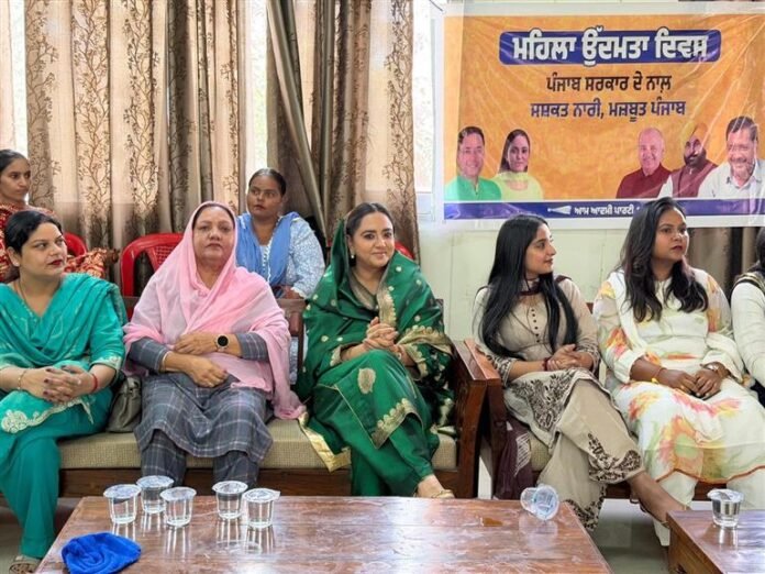ਪੰਜਾਬ ਸਰਕਾਰ ਵੱਲੋਂ ਮਹਿਲਾ ਉੱਦਮ ਦਿਵਸ 'ਤੇ ਮਹਿਲਾ ਉੱਦਮੀਆਂ ਦਾ ਸਨਮਾਨ