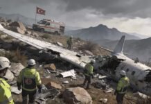 ਤੁਰਕੀ ’ਚ ਵੱਡਾ ਜਹਾਜ਼ ਹਾਦਸਾ, ਲੀਬੀਆ ਦੇ ਫੌਜੀ ਮੁਖੀ ਸਮੇਤ ਸੱਤ ਲੋਕਾਂ ਦੀ ਮੌਤ ਤੁਰਕੀ ’ਚ ਵੱਡਾ ਜਹਾਜ਼ ਹਾਦਸਾ, ਲੀਬੀਆ ਦੇ ਫੌਜੀ ਮੁਖੀ ਸਮੇਤ ਸੱਤ ਲੋਕਾਂ ਦੀ ਮੌਤ