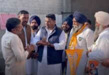 ਸ਼੍ਰੋਮਣੀ ਅਕਾਲੀ ਦਲ ਦੇ ਉਮੀਦਵਾਰਾਂ ਵੱਲੋਂ ਚੋਣ ਪ੍ਰਚਾਰ, ਘਰ -ਘਰ ਜਾ ਕੇ ਵੋਟਰਾਂ ਨਾਲ ਕੀਤਾ ਜਾ ਰਿਹਾ ਸੰਪਰਕ ਸ਼੍ਰੋਮਣੀ ਅਕਾਲੀ ਦਲ ਦੇ ਉਮੀਦਵਾਰਾਂ ਵੱਲੋਂ ਚੋਣ ਪ੍ਰਚਾਰ, ਘਰ -ਘਰ ਜਾ ਕੇ ਵੋਟਰਾਂ ਨਾਲ ਕੀਤਾ ਜਾ ਰਿਹਾ ਸੰਪਰਕ