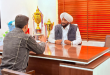 ਗਮਾਡਾ ਏਅਰਪੋਰਟ ਰੋਡ ‘ਤੇ ਭੀੜ-ਭੜੱਕੇ ਨੂੰ ਘੱਟ ਕਰਨ ਲਈ ਡੰਬੇਲ ਦੇ ਆਕਾਰ ਦੇ ਤਿੰਨ ਚੌਕਾਂ ਦਾ ਨਿਰਮਾਣ ਕਰੇਗਾ MLA Kulwant Singh will inaugurate the much-awaited project on Tuesday.