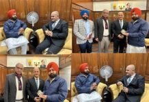 ਪੰਜਾਬ ਦੇ ਮਕਾਨ ਉਸਾਰੀ ਅਤੇ ਸ਼ਹਿਰੀ ਵਿਕਾਸ ਮੰਤਰੀ ਨੇ ਇਜ਼ਰਾਈਲੀ ਡਿਪਲੋਮੈਟ ਨਾਲ ਕੀਤੀ ਮੀਟਿੰਗ ਪੰਜਾਬ ਦੇ ਮਕਾਨ ਉਸਾਰੀ ਅਤੇ ਸ਼ਹਿਰੀ ਵਿਕਾਸ ਮੰਤਰੀ ਨੇ ਇਜ਼ਰਾਈਲੀ ਡਿਪਲੋਮੈਟ ਨਾਲ ਕੀਤੀ ਮੀਟਿੰਗ