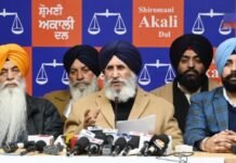 ਸ਼੍ਰੋਮਣੀ ਅਕਾਲੀ ਦਲ ਅਗਲੇ ਮਹੀਨੇ ਤੋਂ ਸਾਰੇ ਹਲਕਿਆਂ ‘ਚ ਰੈਲੀਆਂ ਕਰ ਕੇ ਪੰਜਾਬੀਆਂ ਨੂੰ ਪੰਜਾਬ ਦੇ ਵਿਕਾਸ ਵਿਚ ਪਾਰਟੀ ਵੱਲੋਂ ਨਿਭਾਈ ਇਤਿਹਾਸਕ ਭੂਮਿਕਾ ਤੋਂ ਜਾਣੂ ਕਰਵਾਏਗਾ ਸ਼੍ਰੋਮਣੀ ਅਕਾਲੀ ਦਲ ਅਗਲੇ ਮਹੀਨੇ ਤੋਂ ਸਾਰੇ ਹਲਕਿਆਂ 'ਚ ਰੈਲੀਆਂ ਕਰ ਕੇ ਪੰਜਾਬੀਆਂ ਨੂੰ ਪੰਜਾਬ ਦੇ ਵਿਕਾਸ ਵਿਚ ਪਾਰਟੀ ਵੱਲੋਂ ਨਿਭਾਈ ਇਤਿਹਾਸਕ ਭੂਮਿਕਾ ਤੋਂ ਜਾਣੂ ਕਰਵਾਏਗਾ