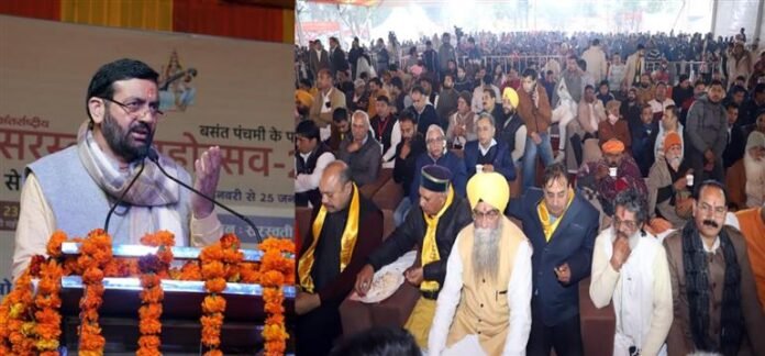 ਡਬਲ ਇੰਜਣ ਸਰਕਾਰ ਕਿਸਾਨਾਂ ਨੂੰ ਸਨਮਾਨਤ ਅਤੇ ਸ਼ਕਤੀ ਪ੍ਰਦਾਨ ਕਰਦੀ ਹੈ - ਸੀਐਮ ਸੈਣੀ ਡਬਲ ਇੰਜਣ ਸਰਕਾਰ ਕਿਸਾਨਾਂ ਨੂੰ ਸਨਮਾਨਤ ਅਤੇ ਸ਼ਕਤੀ ਪ੍ਰਦਾਨ ਕਰਦੀ ਹੈ - ਸੀਐਮ ਸੈਣੀ